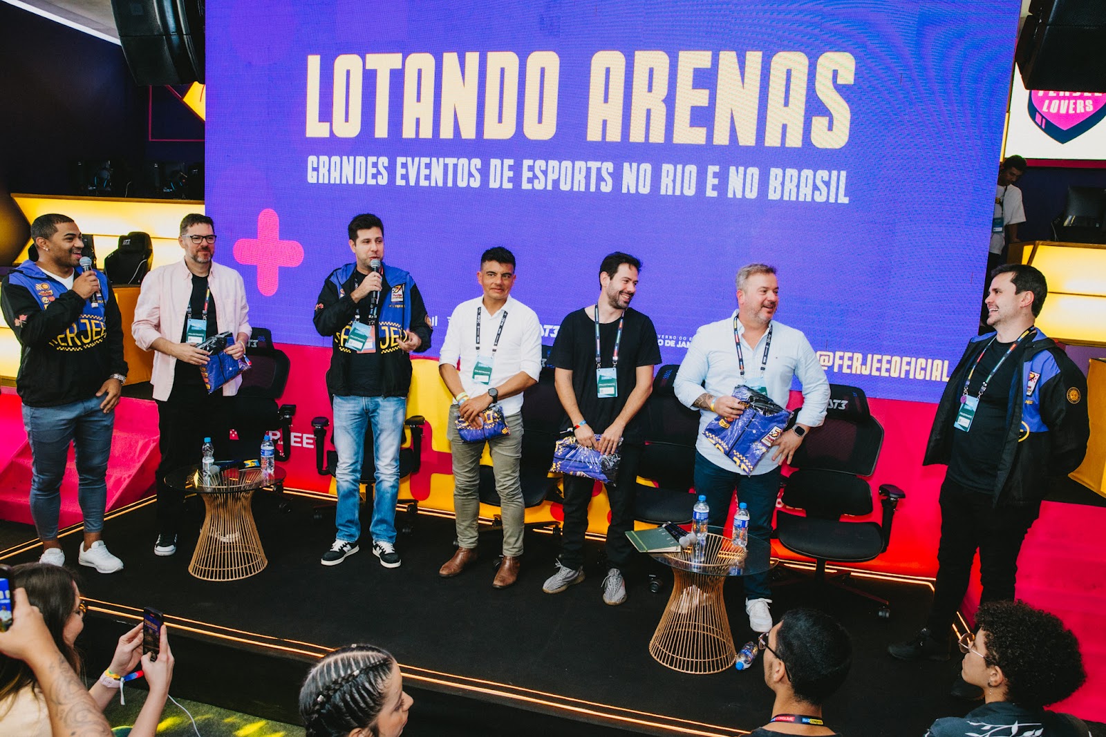 Painel "Lotando Arenas: Grandes Eventos de Esports no Rio e no Brasil" uniu grandes nomes da indústria